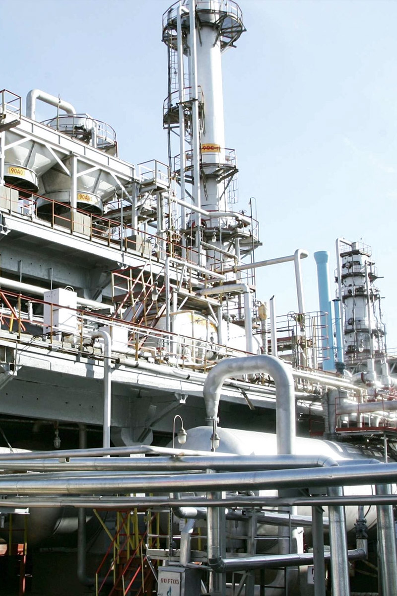 Orenburg gas processing plant